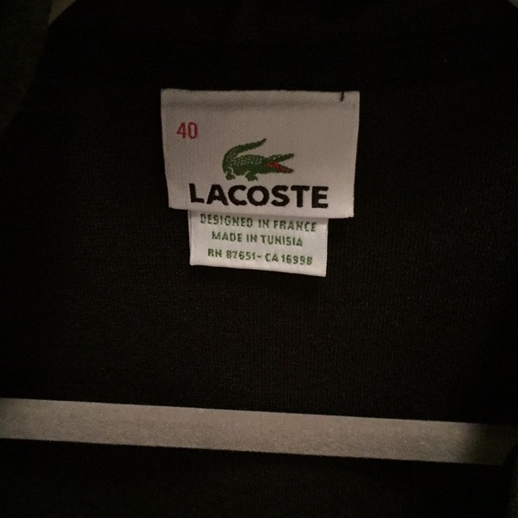 Lacoste Zipper Jacket - Picture 6 of 8